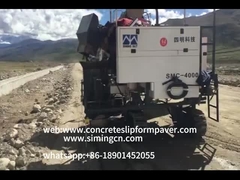 2m Paving Vibrating Rod Slipform Paver Machine สําหรับการป้องกันแนวชัน